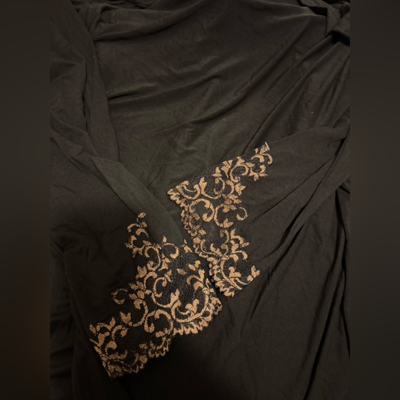 Soma Black Cardigan Sweater Wrap - Picture 8 of 8